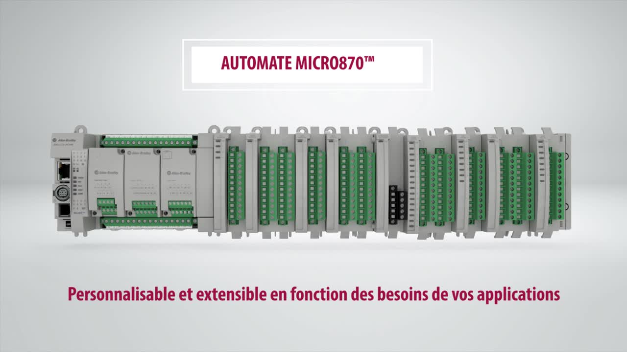 Applications compatibles avec les automates Micro870